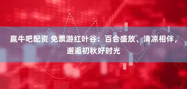 赢牛吧配资 免票游红叶谷：百合盛放、清凉相伴，邂逅初秋好时光